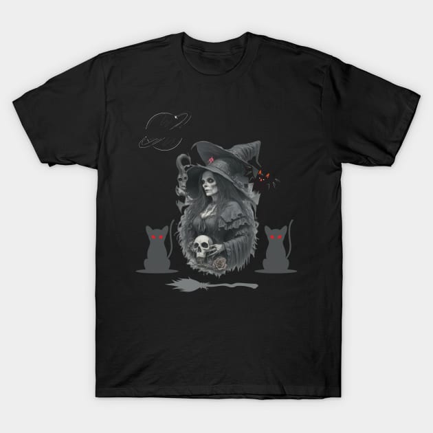 The Witch T-Shirt by WOLVES STORE